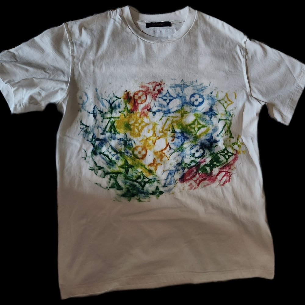 NWT Louis Vuitton Pastel Monogram Graphic T-Shirt